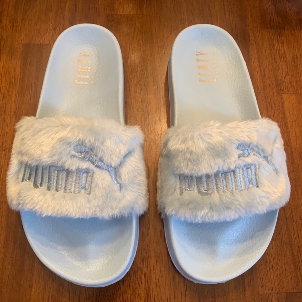 Fenty Puma by Rihanna Fur Slides